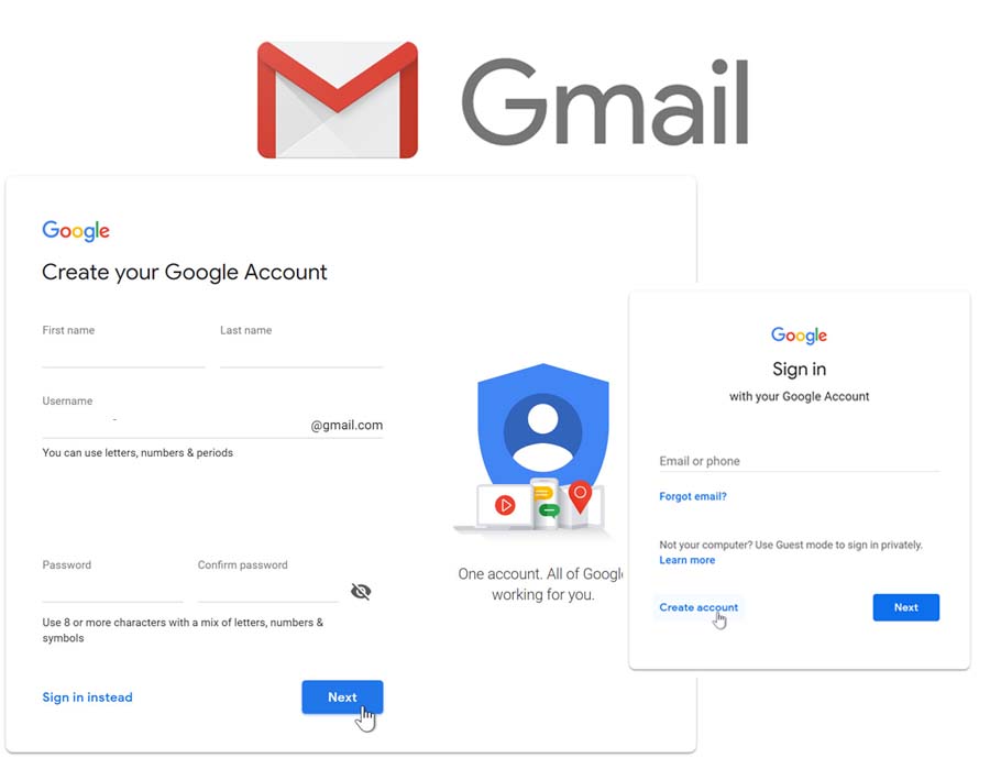 Create Gmail Login - How to Make a Gmail Account | Gmail Login New Account