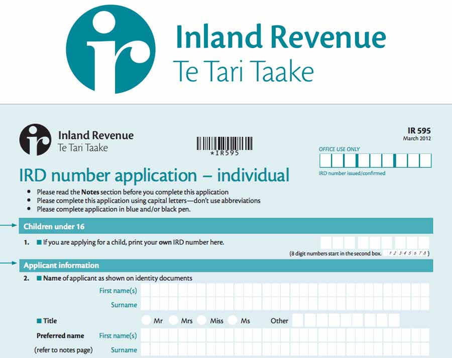 IRD Number - Applying for IRD Number Online | my IRD Number