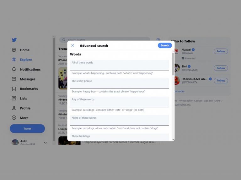 Twitter Advanced Search – How to Use Twitter Advanced Search | Twitter Advanced Search Mobile