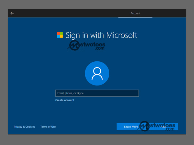 How to Create a Windows 10 Account