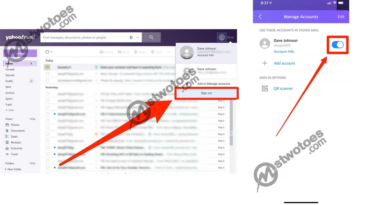 Yahoo Mail Sign Out - How to Sign Out of Your Yahoo Mail Account