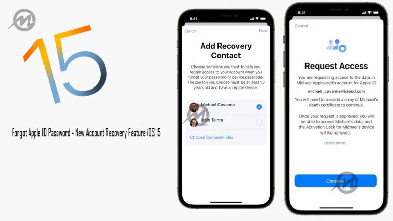 Forgot Apple ID Password – New Account Recovery Feature iOS 15