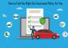 How to Find the Right Car Insurance Policy for You