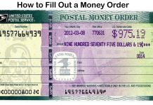 How to Fill Out a Money Order - Step-by-Step