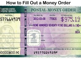 How to Fill Out a Money Order - Step-by-Step