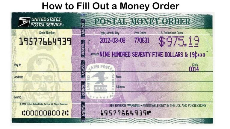 How to Fill Out a Money Order – Step-by-Step