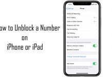 How to Unblock a Number on iPhone or iPad