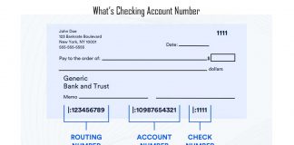 What’s Checking Account Number