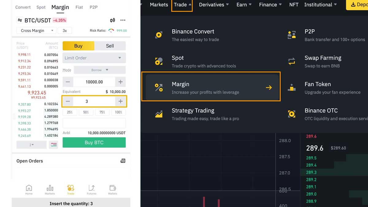 Binance's Margin Trading
