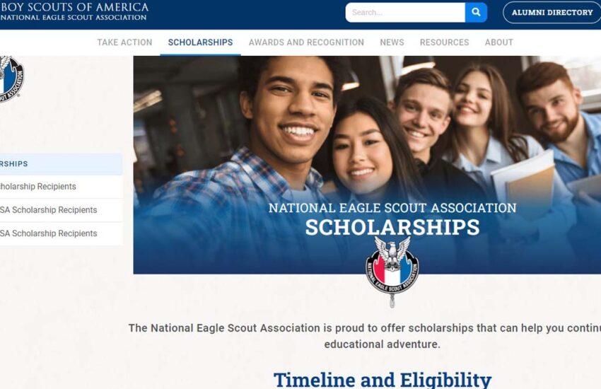 Eagle Scout Scholarships