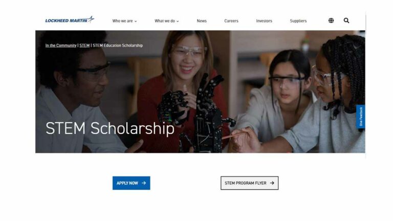 Lockheed Martin Scholarship – Eligibility, Benefits, and How to Apply
