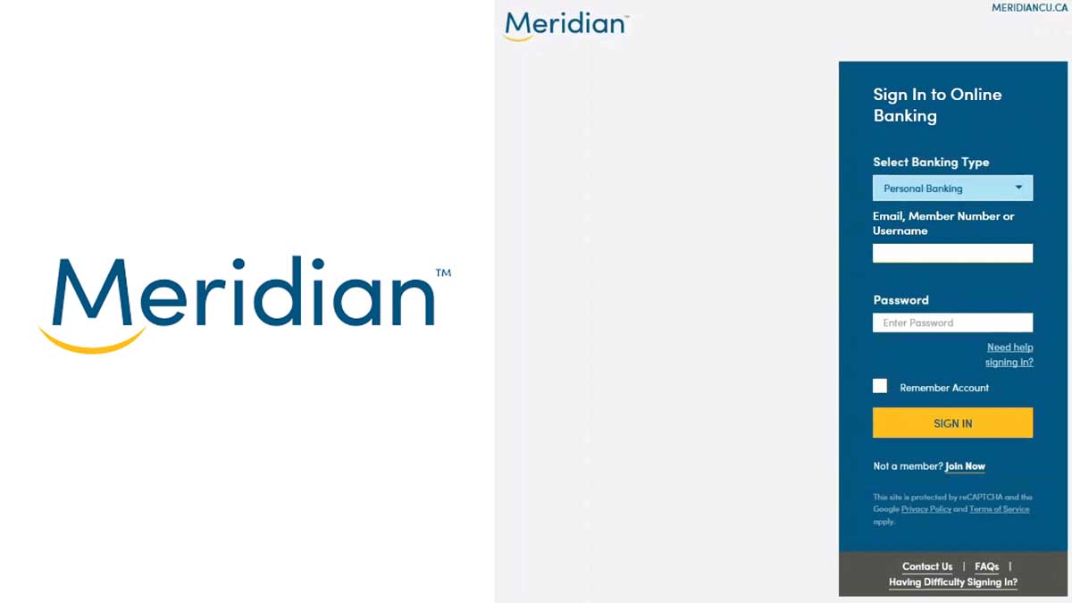 Meridian Credit Union Login