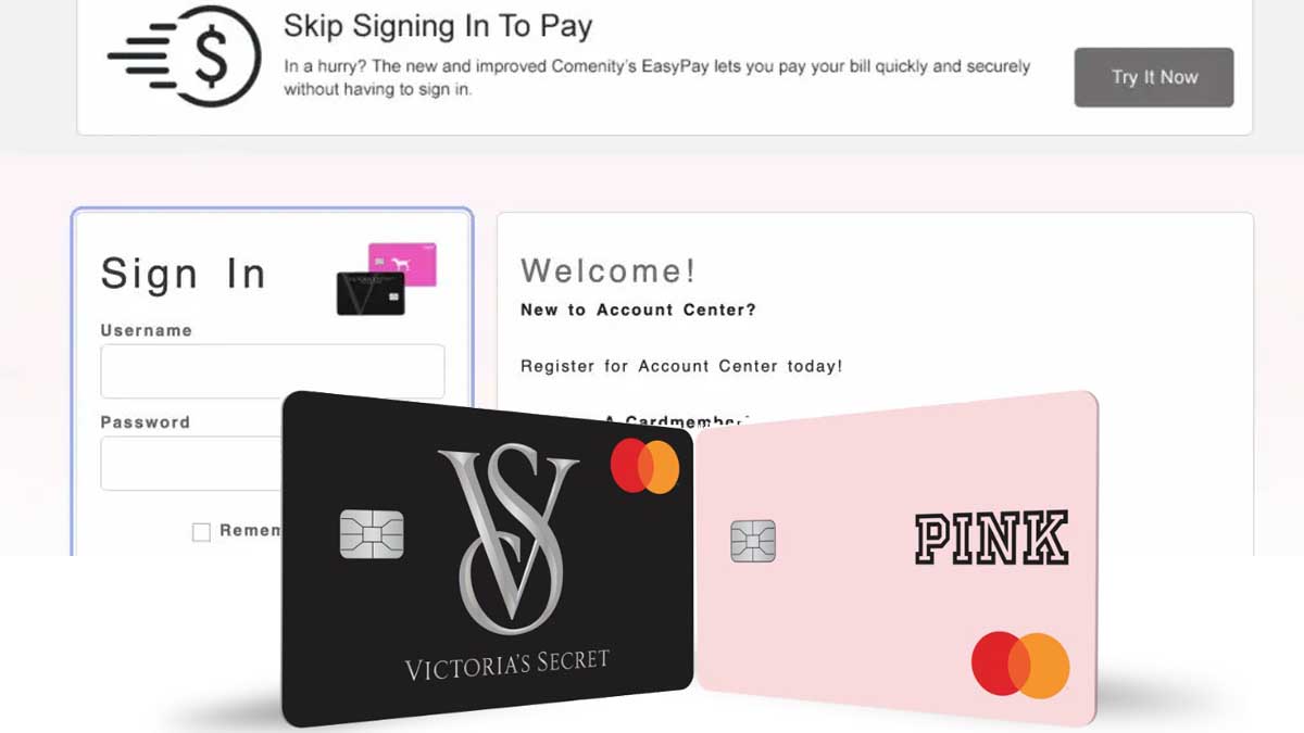 Victoria's Secret Credit Card Login