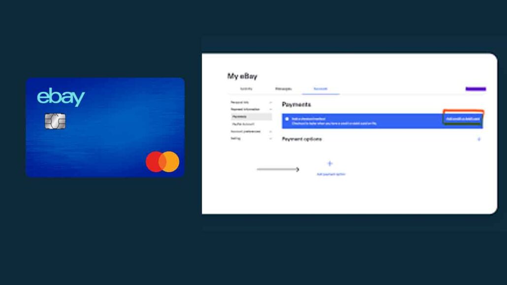 ebay Credit Card Login
