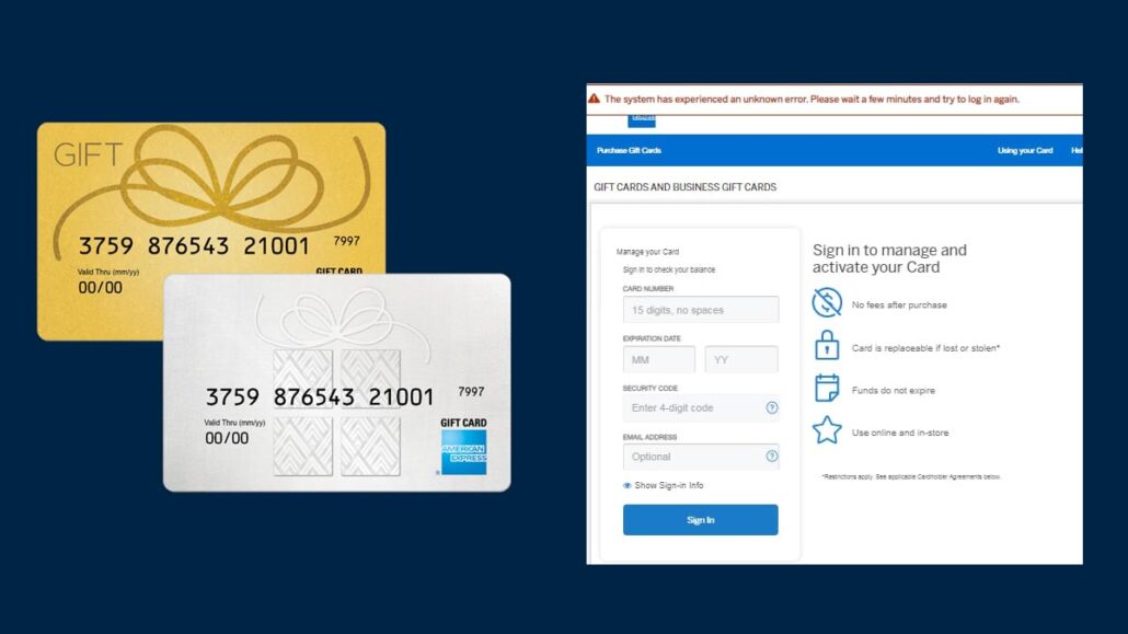 Amexgiftcard.com Balance