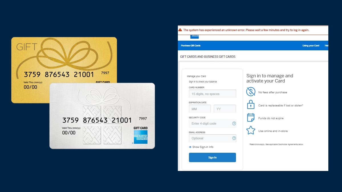 Amexgiftcard.com Balance