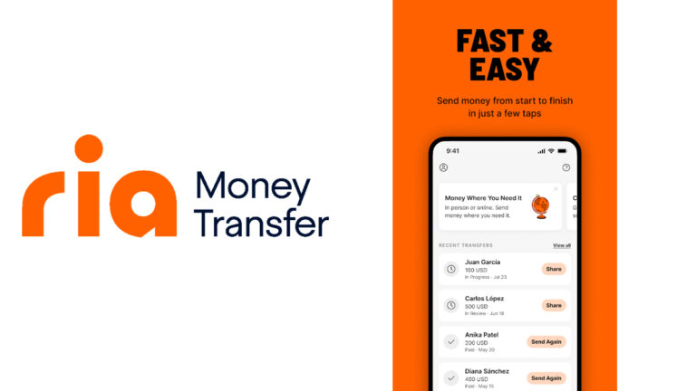 RIA Money Transfer – How to Send Money Online