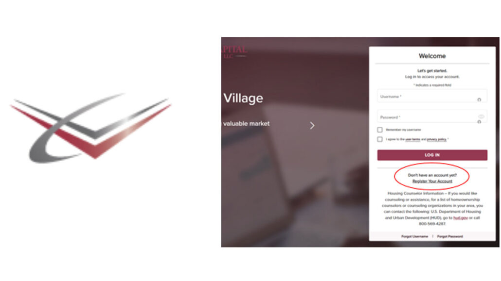 village capital mortgage login