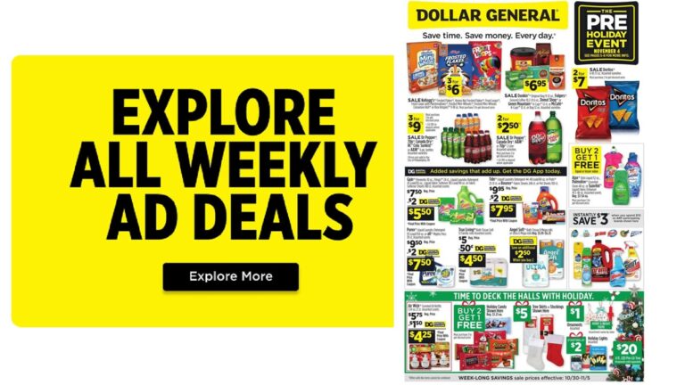 Dollar General Weekly Ad – Find the Best Deals & Savings