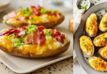 Twice Baked Potatoes Recipe Twice Baked Potatoes Recipe