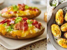 Twice Baked Potatoes Recipe