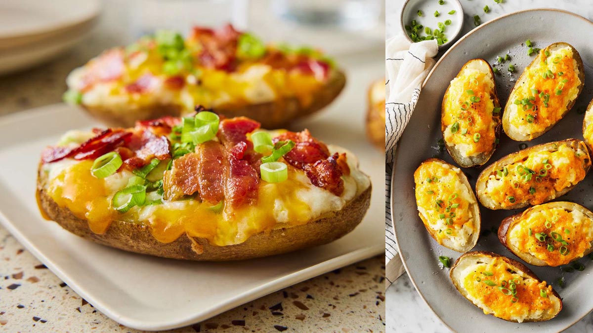 Twice Baked Potatoes Recipe