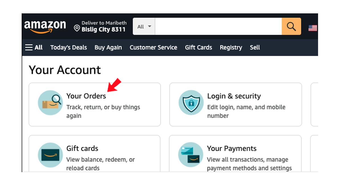 Amazon Orders My Recent Orders