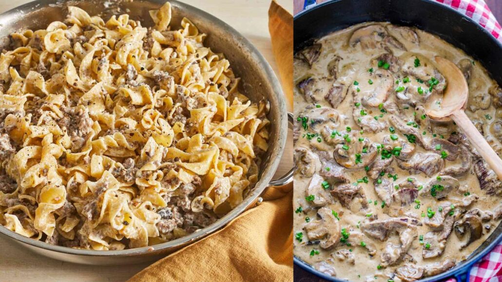 Easy Beef Stroganoff Recipe