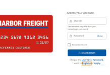 Harbor Freight Credit Card Login