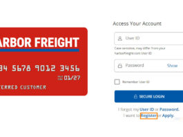 Harbor Freight Credit Card Login